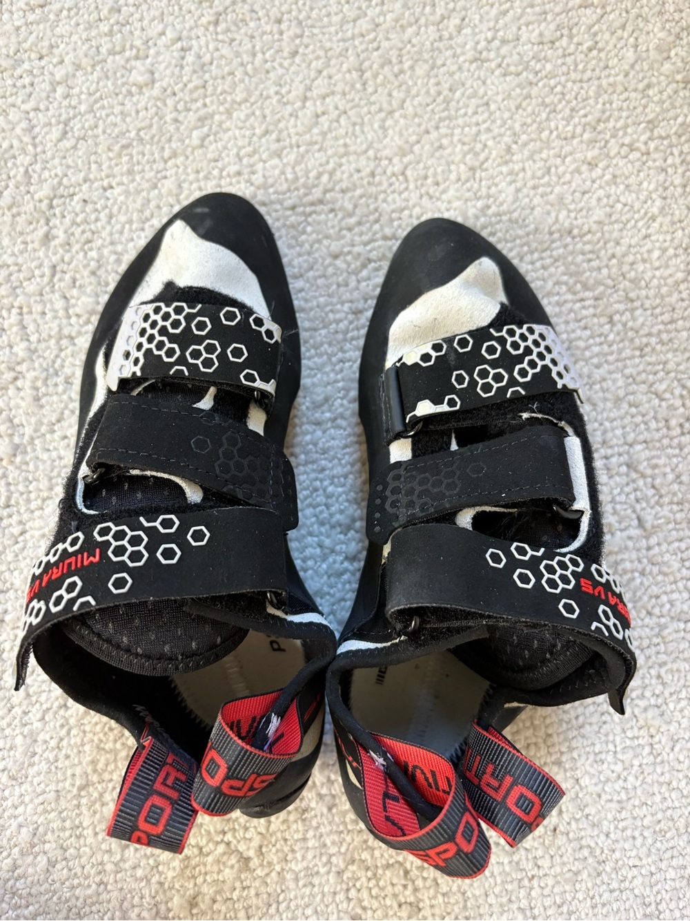 La Sportiva Miura VS 38.5 la sportiva Velcro Climbing Shoes new unworn